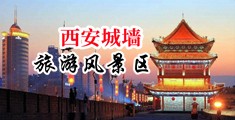 饥渴美女自爆插穴中国陕西-西安城墙旅游风景区